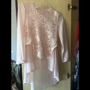 Nice long shirt very flowy feel good price